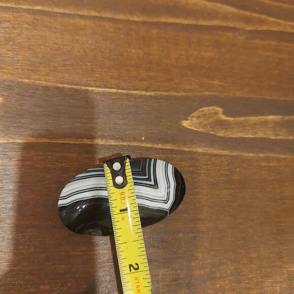 🔥 Sale 🔥 Black Onyx Palm Stone - Chipped - Picture 7 of 7